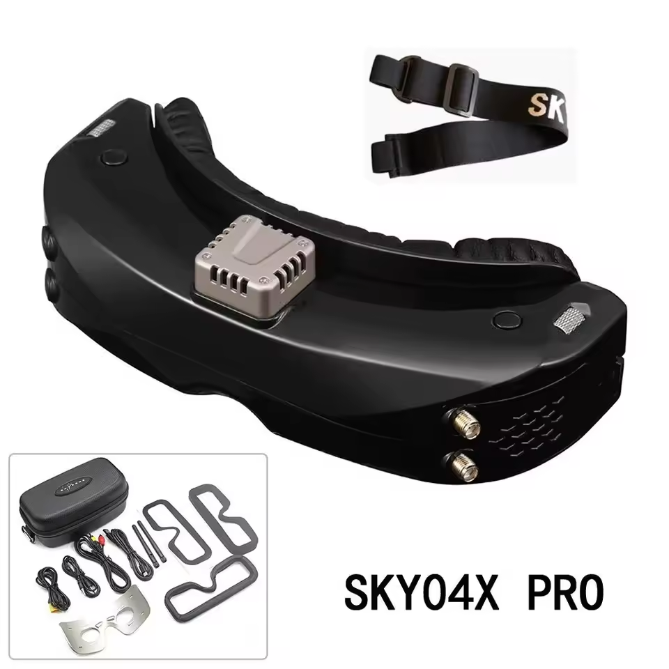 New SKYZONE SKY04X PRO FPV Gog - Skyzone Sky04X Pro Oled Fpv Goggles ulasan dan harga
