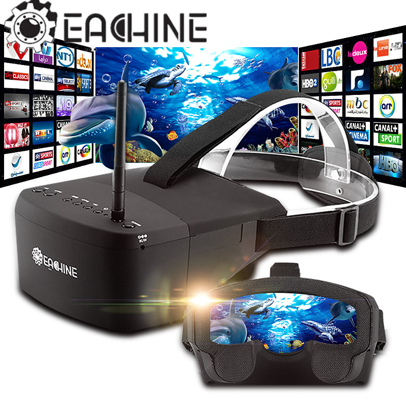 Eachine EV800 5 Inches 800x480 - Skyzone Sky04O Pro Fpv Goggles ulasan dan harga
