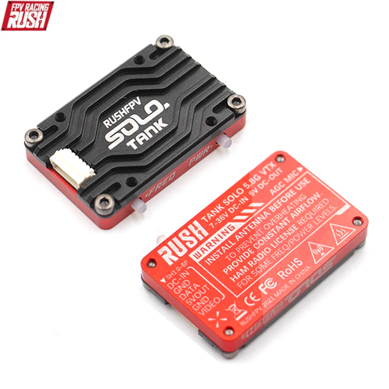 RUSH Solo Tank 5.8G VTX Video  - Foxeer Reaper Extreme 2.5W Vtx ulasan dan harga